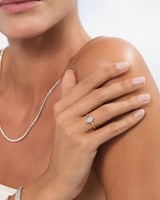 Labordiamant Verlobungsring im Marquiseschliff  (1.00 CT)