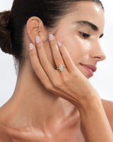 Moissanit Verlobungsring im Marquiseschliff (2,00 CT)