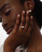 Twisted Solitaire Lab Grown Diamond Engagement Ring (1.00 CT)