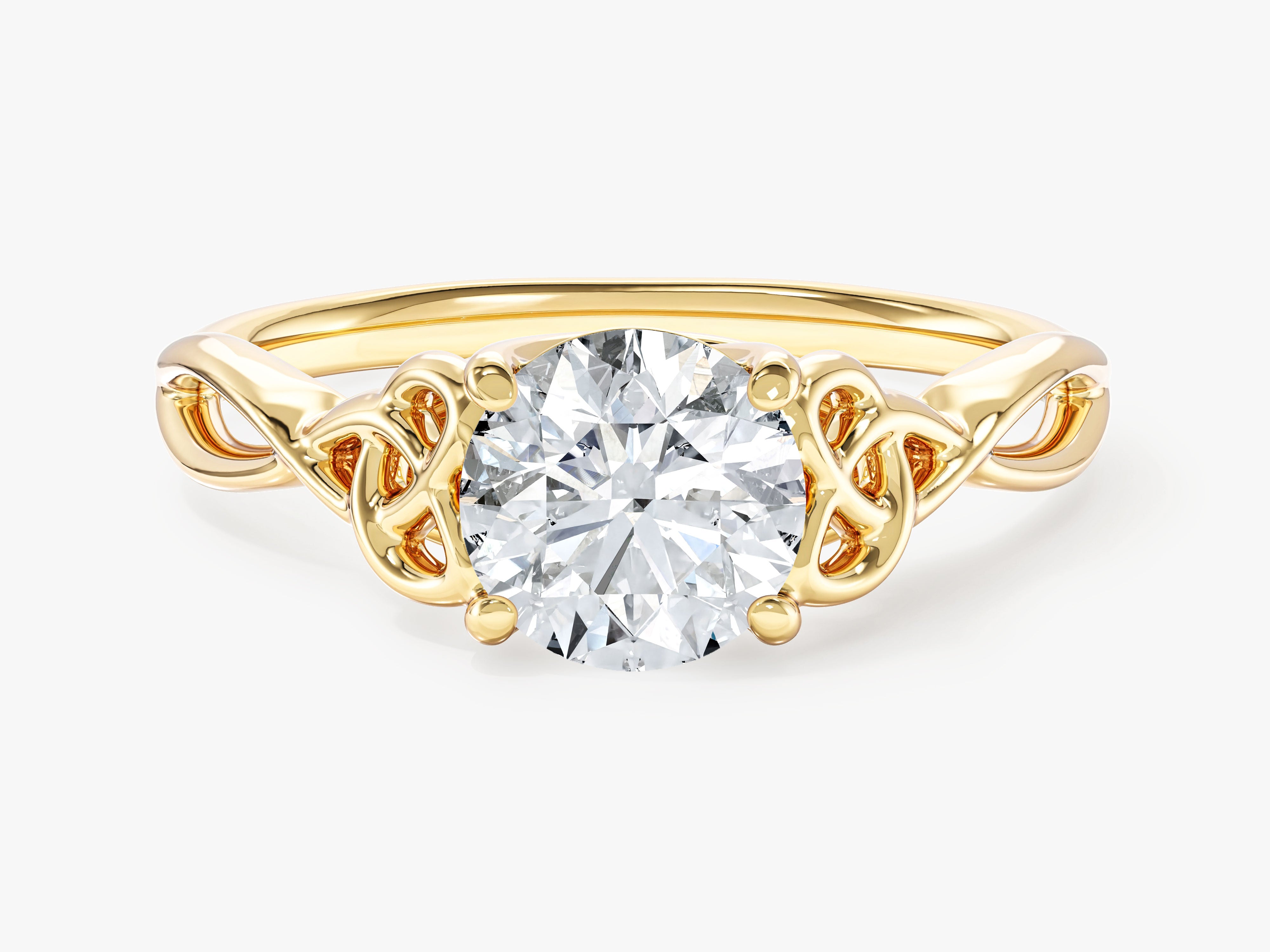Labordiamant Verlobungsring im Art Deco Design (1.00 CT)
