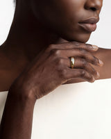 Bold Dome Lab Grown Diamond Engagement Ring