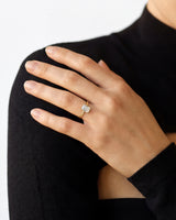 Solo Emerald Cut Lab Grown Diamond Engagement Ring