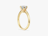 Pinched Shank Lab Grown Diamond Solitaire Engagement Ring