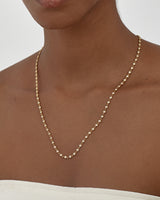 1.70 mm Bezel Lab Diamond Tennis Necklace