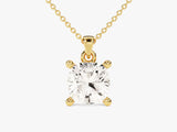 Solitär Labordiamant-Anhänger mit Cushion-Schliff (1.50 CT)