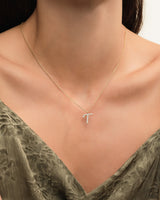 Cursive Initial Letter Necklace