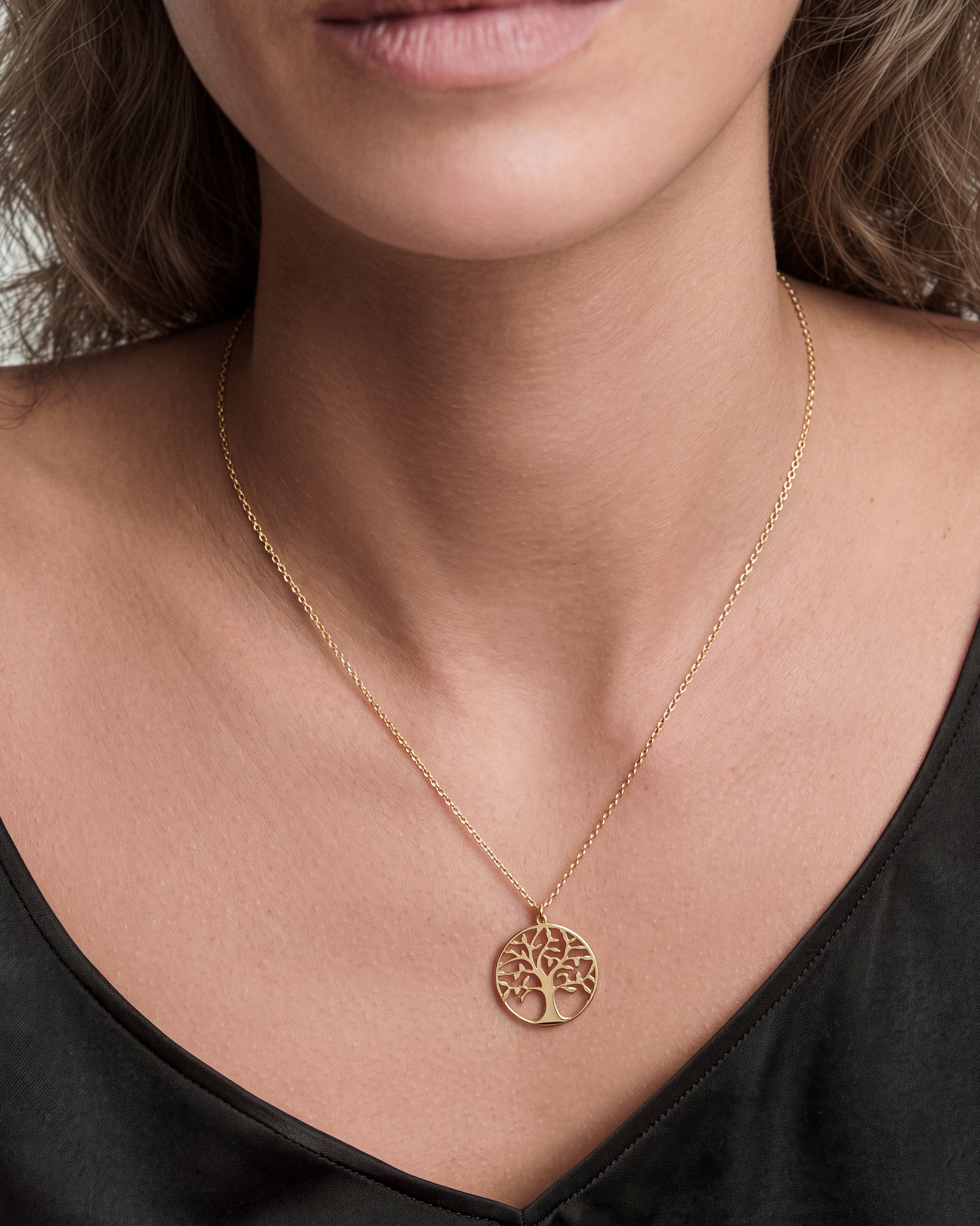 Lebensbaum Halskette