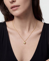 Herz Halskette mit Diamant Charm
