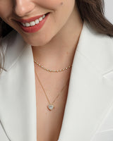 1.70 mm Bezel Moissanite Tennis Necklace