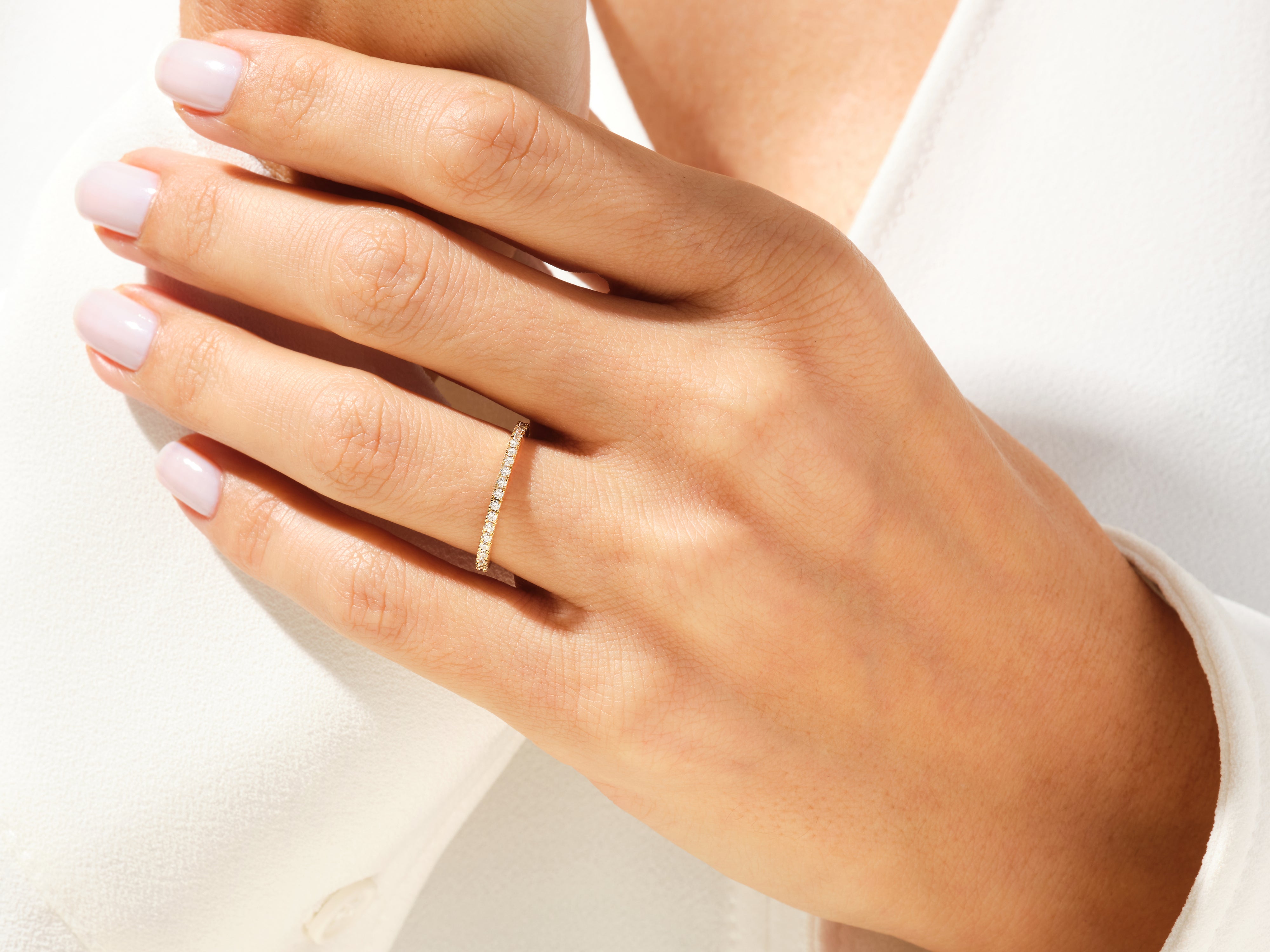 Diamant-Ewigkeit-Ehering (0,45 CT TW)