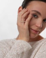 Ewigkeitsring mit Einzelkrappen-Fassung (4,00 CT TW)