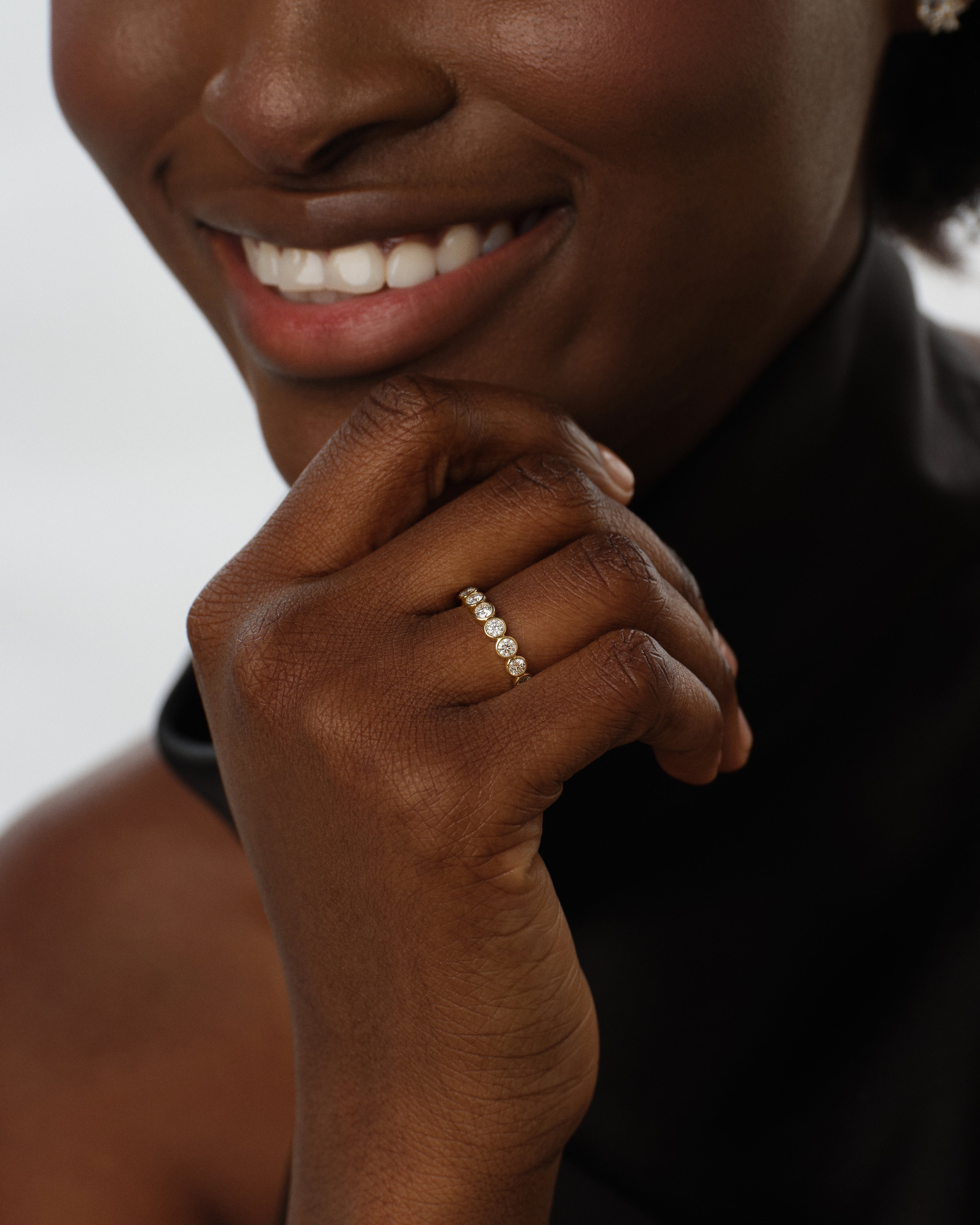 Ewigkeitsring mit Zargenfassung (1,00 CT TW)