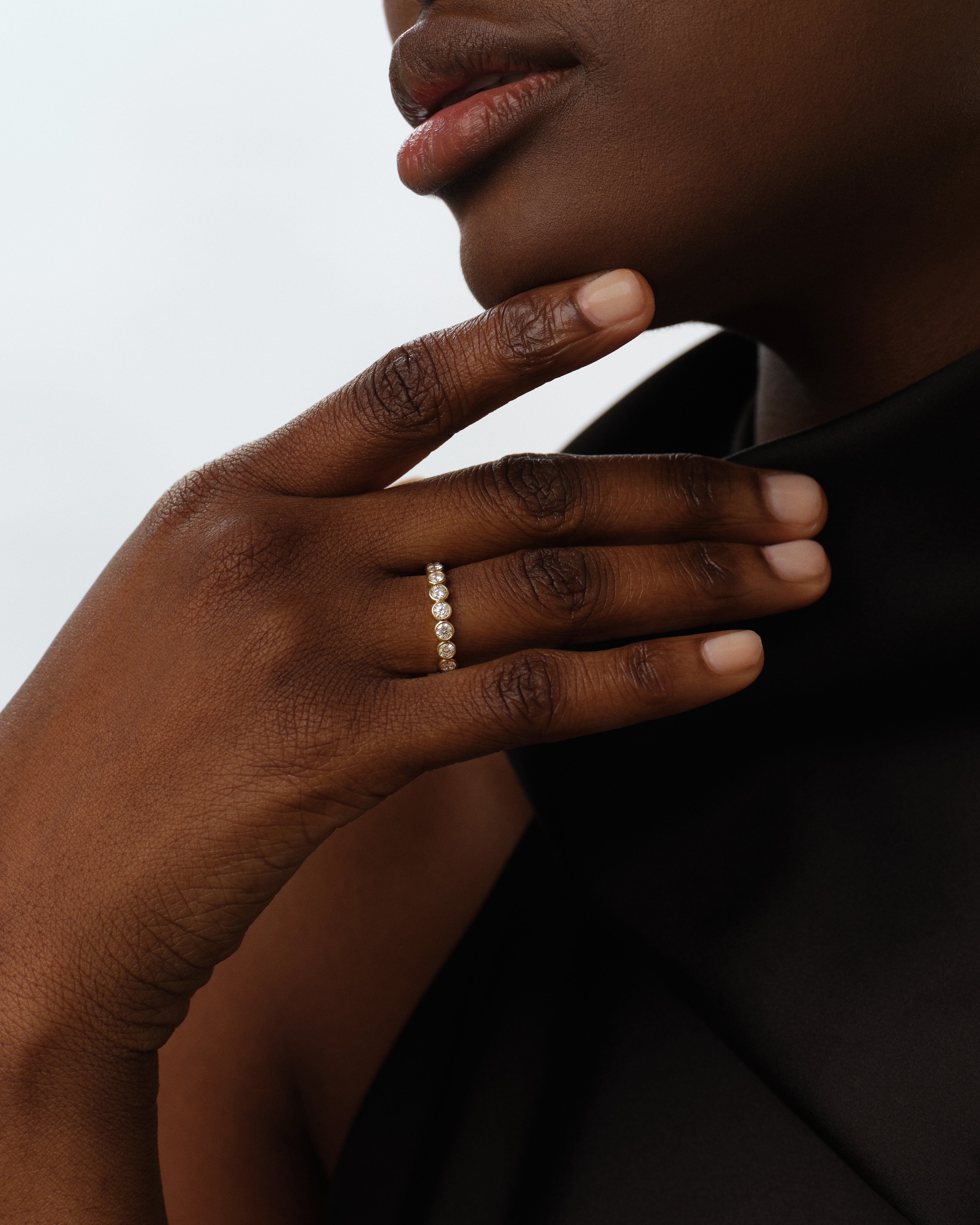 Ewigkeitsring mit Zargenfassung (1,00 CT TW)