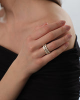 Ewigkeitsring mit Einzelkrappen-Fassung (4,00 CT TW)
