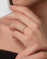 U-Krappenfassung Ewigkeit Ring (0,75 CT TW)