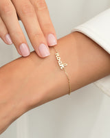 Cuban Chain Name Bracelet