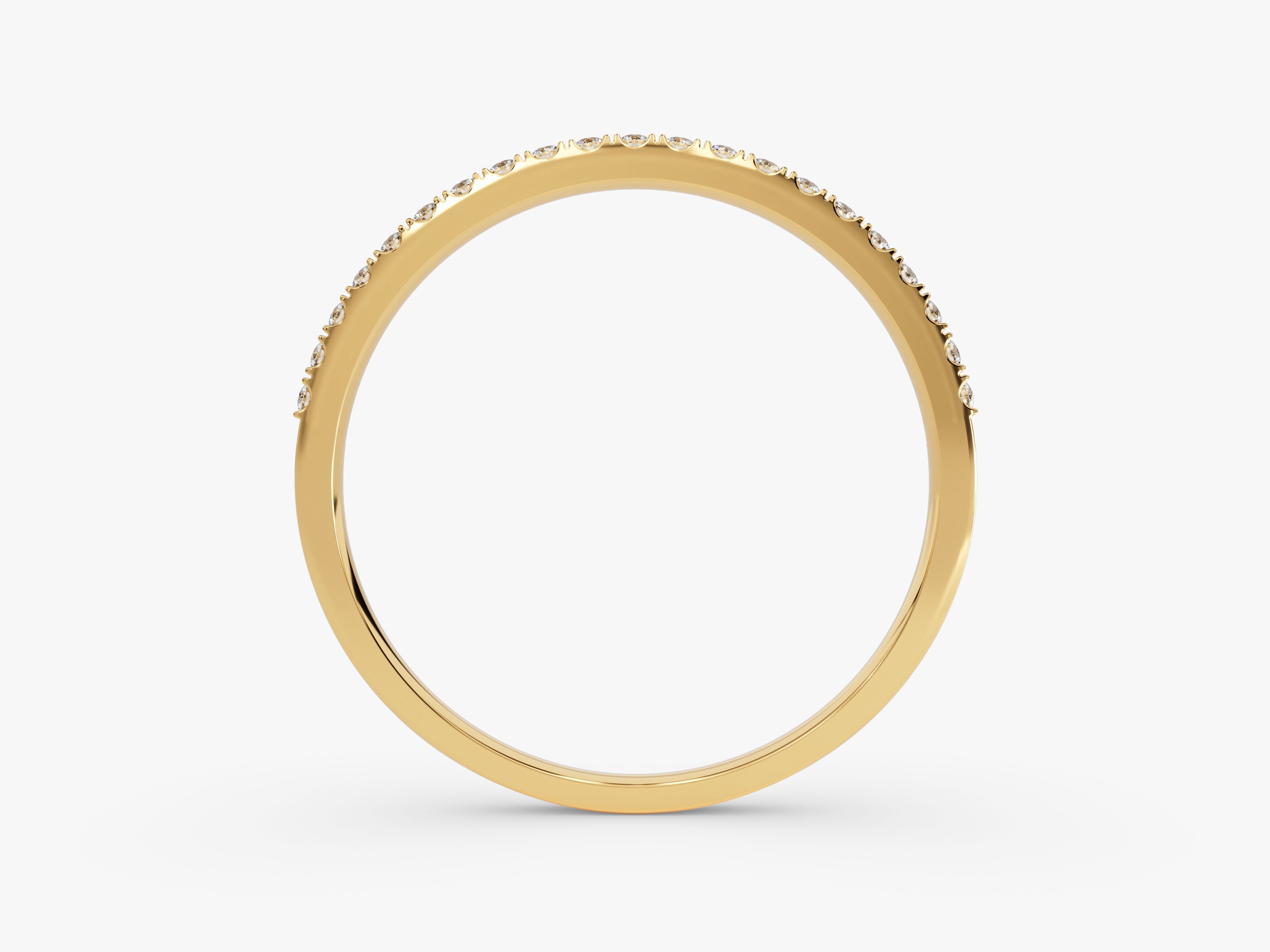 Halbe-Ewigkeit Diamant-Ehering (0,21 CT TW)