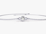 Bezel Diamant-Armband