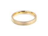 Textured gold ring for jewelry collection