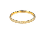 Textured gold bangle bracelet, fine jewelry, elegant accessory