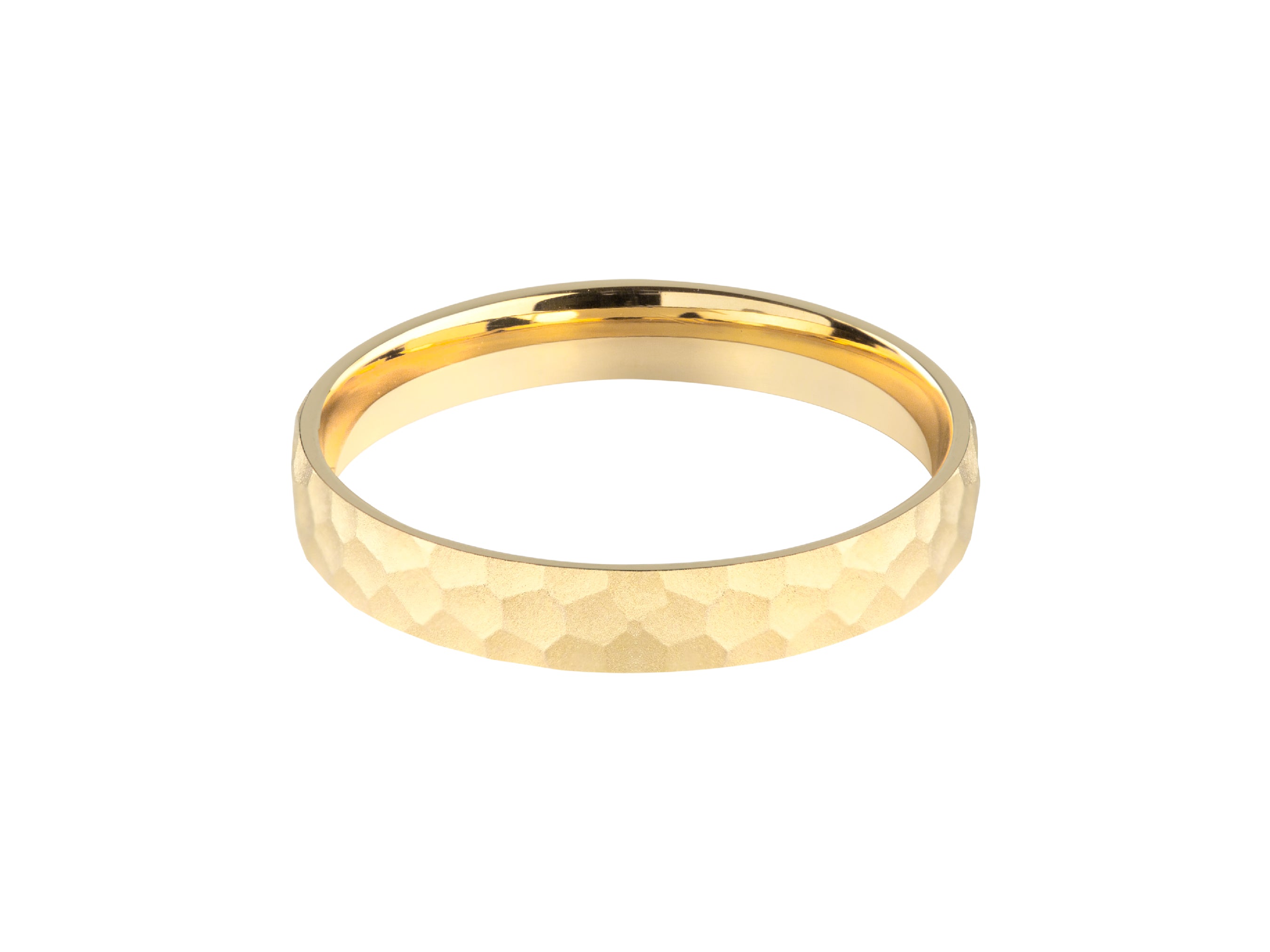 Textured gold ring, fine jewelry, modern design